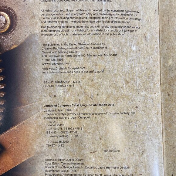 Steampunk Style Jewelry by Jean Campbell - Picture 3 of 5